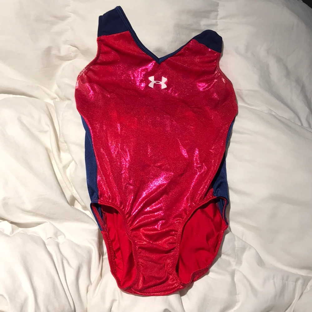 Lightly used size large under armour leo / leotard